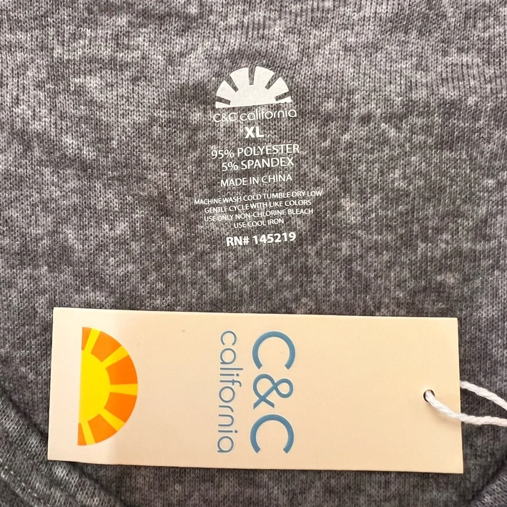 C&C California sleep Shirt mini Dress. Size XL. NWT
